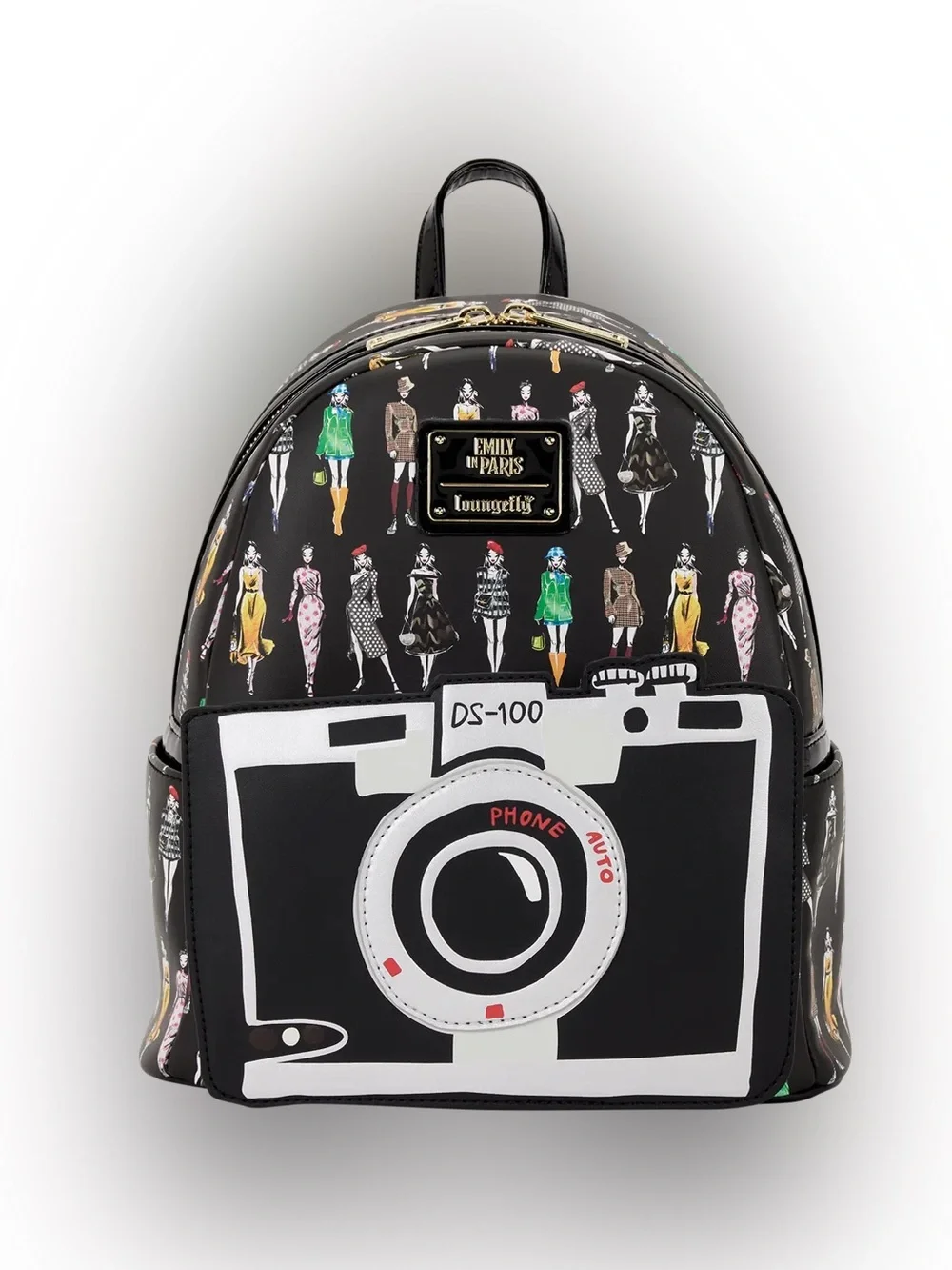Loungefly Emily in Paris Limited Edition Camera Mini Backpack